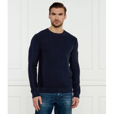 Joop! Jeans Sweter JJK-09Oweno Regular Fit granatowy S Joop! Jeans Sweter JJK-09Oweno Regular Fit granatowy S