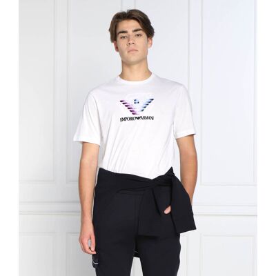 Giorgio Armani Emporio Armani T-shirt Regular Fit biały M Giorgio Armani Emporio Armani T-shirt Regular Fit biały M