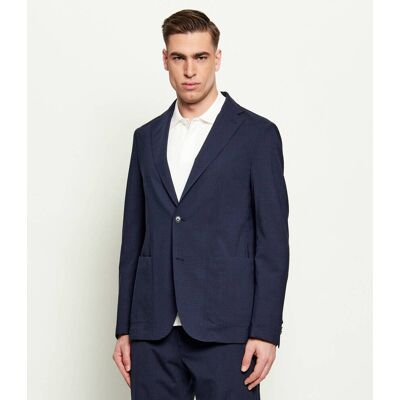 Boss BLACK Wełniana marynarka P-Hanry-WG-PK-262F Slim Fit granatowy 56 Boss BLACK Wełniana marynarka P-Hanry-WG-PK-262F Slim Fit granatowy 56