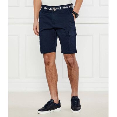 Tommy Jeans Szorty Scanton Slim Fit granatowy 32 Tommy Jeans Szorty Scanton Slim Fit granatowy 32