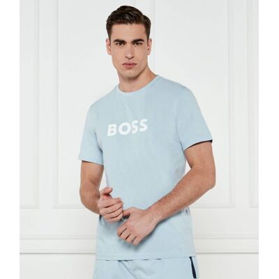 Boss BLACK T-shirt RN Regular Fit błękitny M Boss BLACK T-shirt RN Regular Fit błękitny M