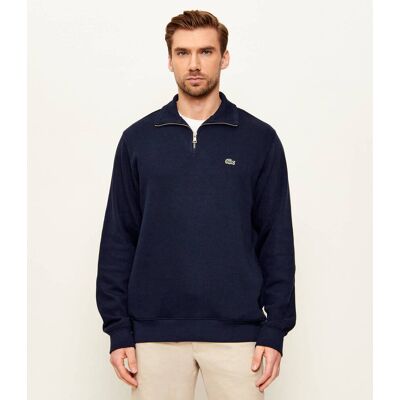 Lacoste Bluza Classic fit granatowy XXXL Lacoste Bluza Classic fit granatowy XXXL