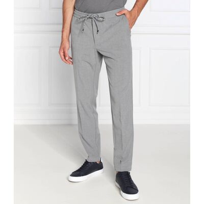 Boss BLACK Spodnie Banks1-SPW Slim Fit szary 54 Boss BLACK Spodnie Banks1-SPW Slim Fit szary 54