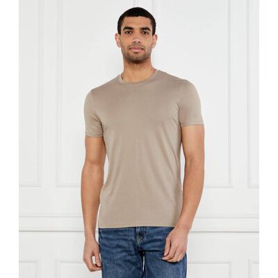 Giorgio Armani Exchange T-shirt Slim Fit pima beżowy XL Giorgio Armani Exchange T-shirt Slim Fit pima beżowy XL