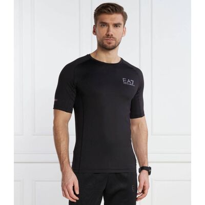 EA7 T-shirt Slim Fit czarny XL EA7 T-shirt Slim Fit czarny XL
