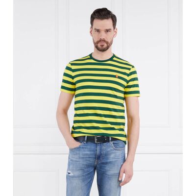 Polo Ralph Lauren T-shirt Custom slim fit żółty S Polo Ralph Lauren T-shirt Custom slim fit żółty S