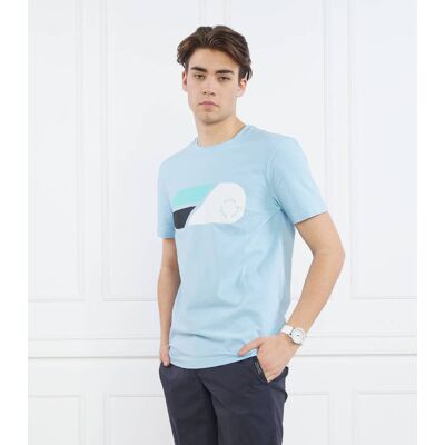 Boss GREEN T-shirt Tee 9 Regular Fit stretch błękitny XXXL Boss GREEN T-shirt Tee 9 Regular Fit stretch błękitny XXXL