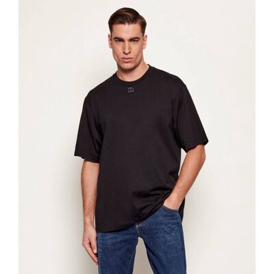 Dolce & Gabbana T-shirt Loose fit czarny 54 Dolce & Gabbana T-shirt Loose fit czarny 54