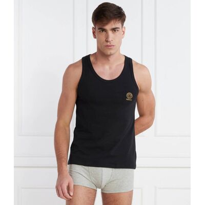 Versace Tank top Slim Fit czarny M Versace Tank top Slim Fit czarny M