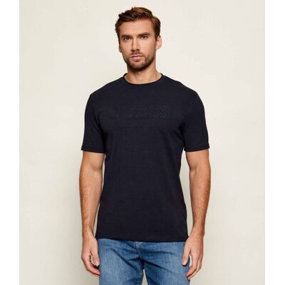 Guess ACTIVE T-shirt Alphy Regular Fit granatowy S Guess ACTIVE T-shirt Alphy Regular Fit granatowy S
