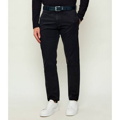 HUGO Spodnie chino David222D Slim Fit czarny 32/34 HUGO Spodnie chino David222D Slim Fit czarny 32/34