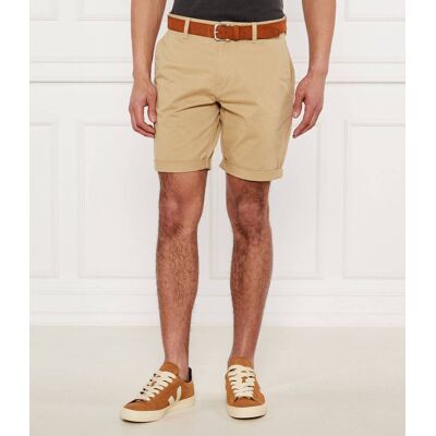 Tommy Jeans Szorty chino SCANTON Slim Fit beżowy 34 Tommy Jeans Szorty chino SCANTON Slim Fit beżowy 34