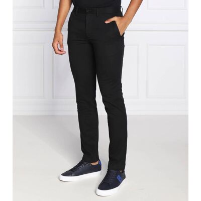 Tommy Hilfiger Spodnie chino Slim Fit pima czarny 38/34 Tommy Hilfiger Spodnie chino Slim Fit pima czarny 38/34