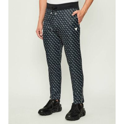 Guess ACTIVE Spodnie dresowe KORBIN Regular Fit granatowy XL Guess ACTIVE Spodnie dresowe KORBIN Regular Fit granatowy XL
