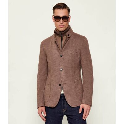 Joop! Marynarka 2w1 Hectar-J Slim Fit z dodatkiem wełny brązowy 50 Joop! Marynarka 2w1 Hectar-J Slim Fit z dodatkiem wełny brązowy 50