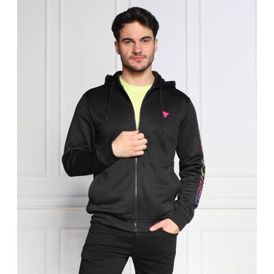 Guess ACTIVE Bluza Regular Fit czarny XXL Guess ACTIVE Bluza Regular Fit czarny XXL