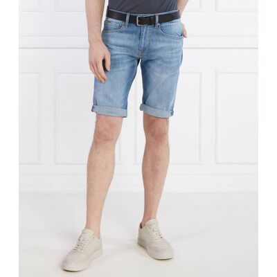 Pepe Jeans London Jeansowe szorty Straight fit niebieski 30 Pepe Jeans London Jeansowe szorty Straight fit niebieski 30