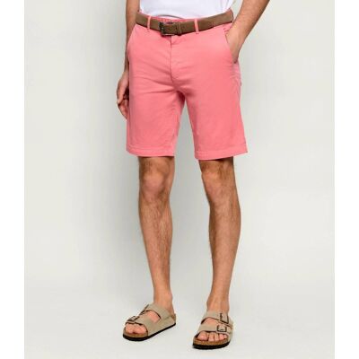 Boss ORANGE Szorty chino Slim Fit stretch koralowy 38 Boss ORANGE Szorty chino Slim Fit stretch koralowy 38