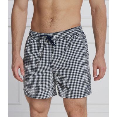 Hackett London Szorty kąpielowe Regular Fit granatowy M Hackett London Szorty kąpielowe Regular Fit granatowy M