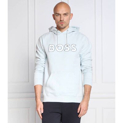 Boss ORANGE Bluza Welogox Regular Fit błękitny XXL Boss ORANGE Bluza Welogox Regular Fit błękitny XXL