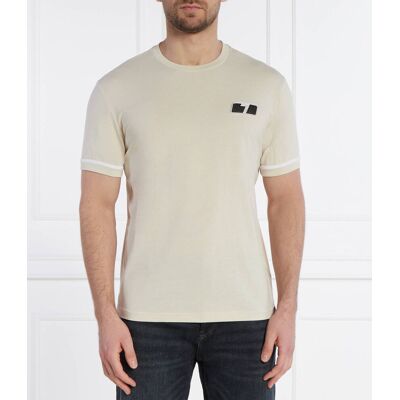 EA7 T-shirt Regular Fit beżowy XXL EA7 T-shirt Regular Fit beżowy XXL