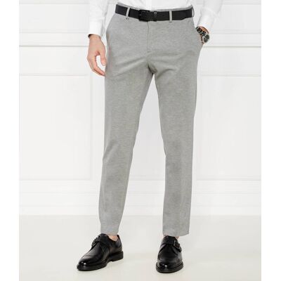 Boss BLACK Spodnie chino C-Genius Slim Fit szary 54 Boss BLACK Spodnie chino C-Genius Slim Fit szary 54