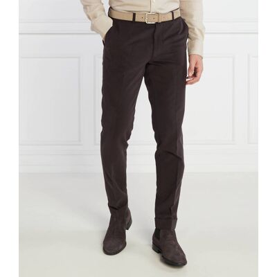 Oscar Jacobson Spodnie DENZ Slim Fit kasztanowy 56 Oscar Jacobson Spodnie DENZ Slim Fit kasztanowy 56