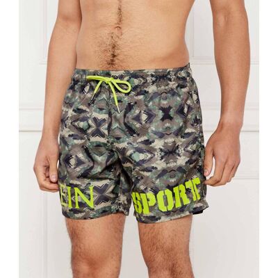 Plein Sport Szorty kąpielowe Regular Fit multikolor L Plein Sport Szorty kąpielowe Regular Fit multikolor L