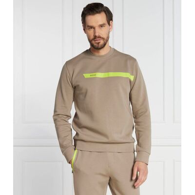 Boss GREEN Bluza Salbo 1 Regular Fit beżowy XXL Boss GREEN Bluza Salbo 1 Regular Fit beżowy XXL