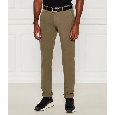 Boss ORANGE Spodnie chino Slim Fit zielony 32/32 Boss ORANGE Spodnie chino Slim Fit zielony 32/32