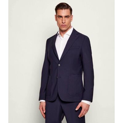 Boss BLACK Wełniana marynarka P-Hanry-WG-253 Slim Fit granatowy 52 Boss BLACK Wełniana marynarka P-Hanry-WG-253 Slim Fit granatowy 52