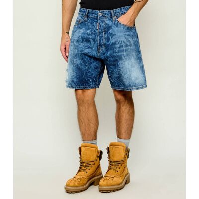 Dsquared2 Jeansowe szorty Monkey Business Regular Fit niebieski 46 Dsquared2 Jeansowe szorty Monkey Business Regular Fit niebieski 46