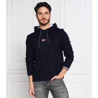 Tommy Jeans Bluza Loose fit granatowy XL Tommy Jeans Bluza Loose fit granatowy XL