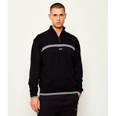 Boss GREEN Sweter K_Zone QZ Regular Fit czarny L Boss GREEN Sweter K_Zone QZ Regular Fit czarny L