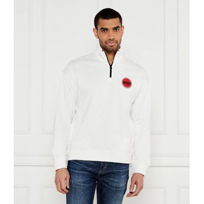 HUGO Bluza Duluro Regular Fit biały M HUGO Bluza Duluro Regular Fit biały M