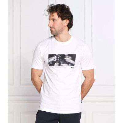 Boss BLACK T-shirt Tiburt 336 Regular Fit biały XXL Boss BLACK T-shirt Tiburt 336 Regular Fit biały XXL