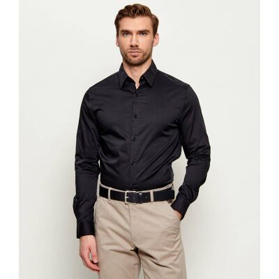 Guess Koszula Slim Fit czarny XXL Guess Koszula Slim Fit czarny XXL