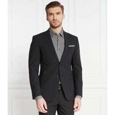 Joop! Wełniana marynarka Herby Slim Fit czarny 52 Joop! Wełniana marynarka Herby Slim Fit czarny 52