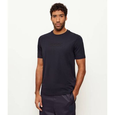 Boss GREEN T-shirt TS_Logo Regular Fit granatowy XXL Boss GREEN T-shirt TS_Logo Regular Fit granatowy XXL