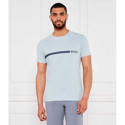 Boss BLACK T-shirt RN Slim Fit błękitny L Boss BLACK T-shirt RN Slim Fit błękitny L