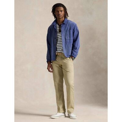 Polo Ralph Lauren Lniane spodnie Straight fit beżowy 32/34 Polo Ralph Lauren Lniane spodnie Straight fit beżowy 32/34