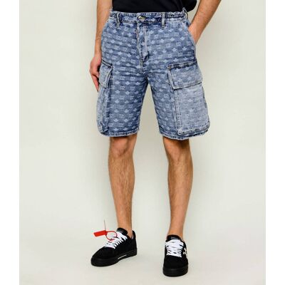 Dsquared2 Jeansowe szorty Utility Relaxed fit niebieski 48 Dsquared2 Jeansowe szorty Utility Relaxed fit niebieski 48