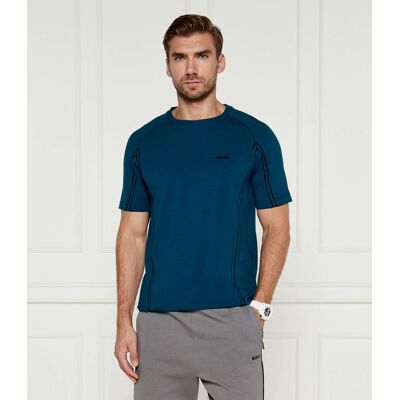 Boss GREEN T-shirt TAPE Regular Fit niebieski M Boss GREEN T-shirt TAPE Regular Fit niebieski M