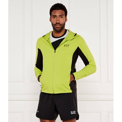EA7 Bluza Extra slim fit zielony XXL EA7 Bluza Extra slim fit zielony XXL