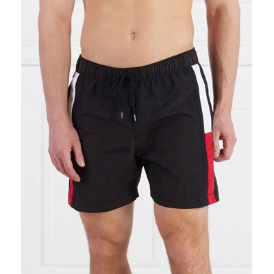 Tommy Hilfiger Szorty kąpielowe Slim Fit czarny L Tommy Hilfiger Szorty kąpielowe Slim Fit czarny L