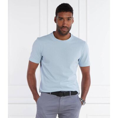 Boss BLACK T-shirt Tiburt 240 Regular Fit błękitny L Boss BLACK T-shirt Tiburt 240 Regular Fit błękitny L