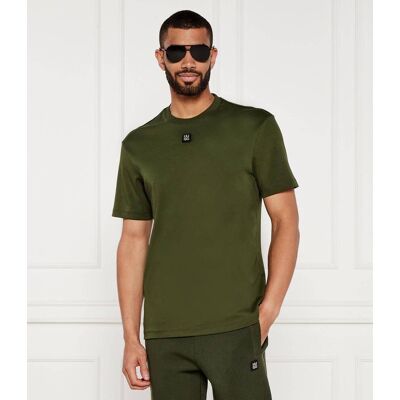 HUGO T-shirt Dalile Regular Fit zielony L HUGO T-shirt Dalile Regular Fit zielony L