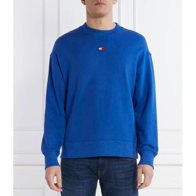 Tommy Jeans Bluza Regular Fit niebieski L Tommy Jeans Bluza Regular Fit niebieski L