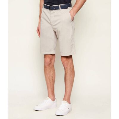Boss ORANGE Szorty chino DS-1-S Tapered fit beżowy 33 Boss ORANGE Szorty chino DS-1-S Tapered fit beżowy 33