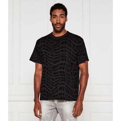Versace Jeans Couture T-shirt All Over Regular Fit czarny M Versace Jeans Couture T-shirt All Over Regular Fit czarny M